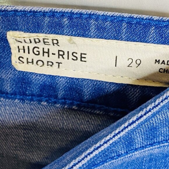 Bullhead Denim Co Super High Rise Jean Shorts 29 - Picture 4 of 4